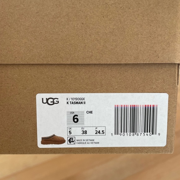 UGG - Tasman - CHESNUT - BRAND NEW - IN BOX - EU 38 - Women's Size 7 - Kids 6 - Picture 8 of 14